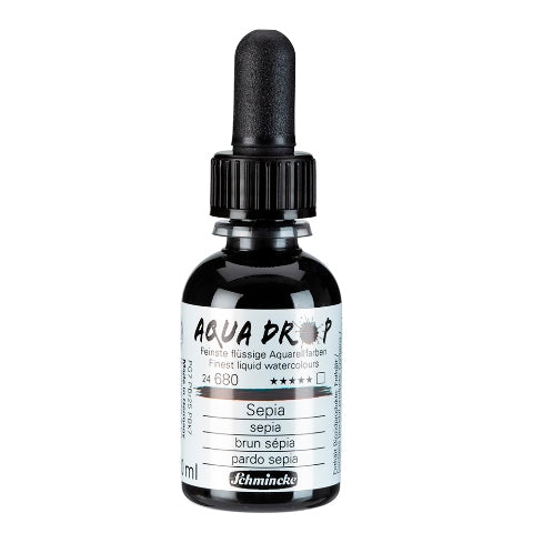 Schmincke Aqua Drop Liquid Watercolour Sepia 30ml