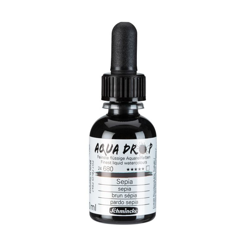 Schmincke Aqua Drop Liquid Watercolour Sepia