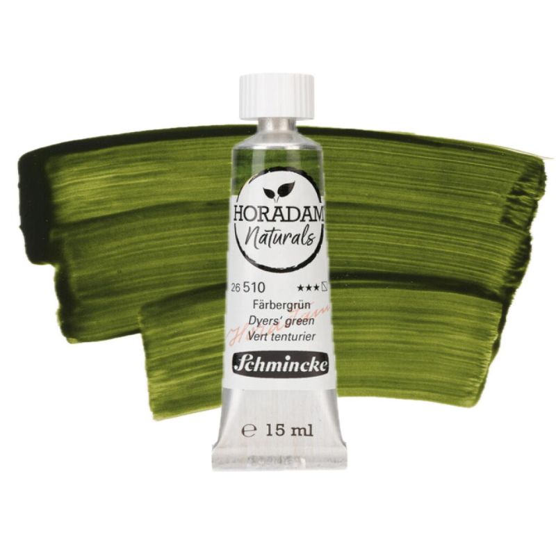 Schmincke Horadam Natural Watercolour Paint Dyers Green 15ml