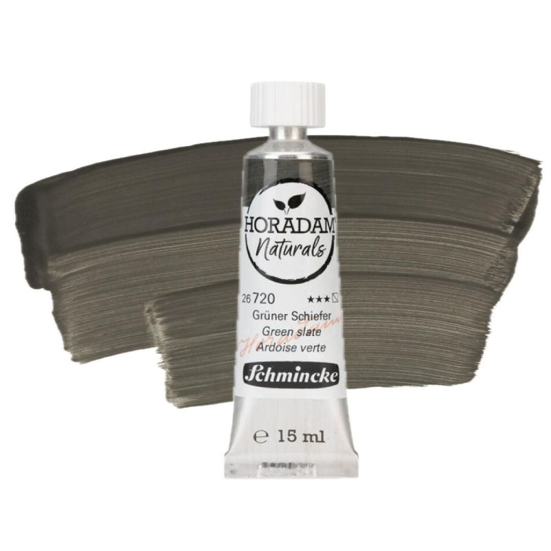 Schmincke Horadam Natural Watercolour Paint Green Slate 15ml