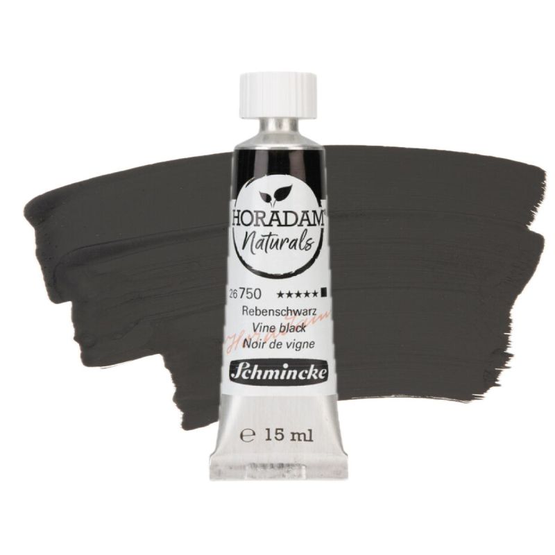Schmincke Horadam Natural Watercolour Paint Vine Black 15ml