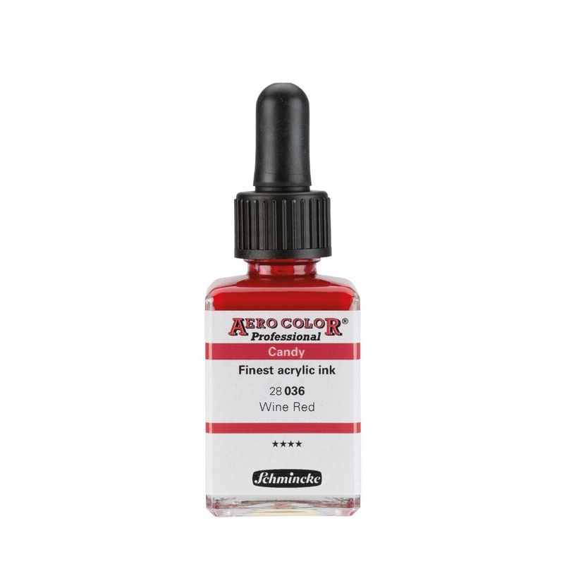 Schmincke Aerocolor Acrylic Paint Wine Red 28ml