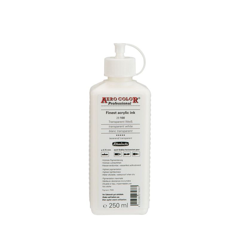 Schmincke Aerocolor Acrylic Paint Transparent White