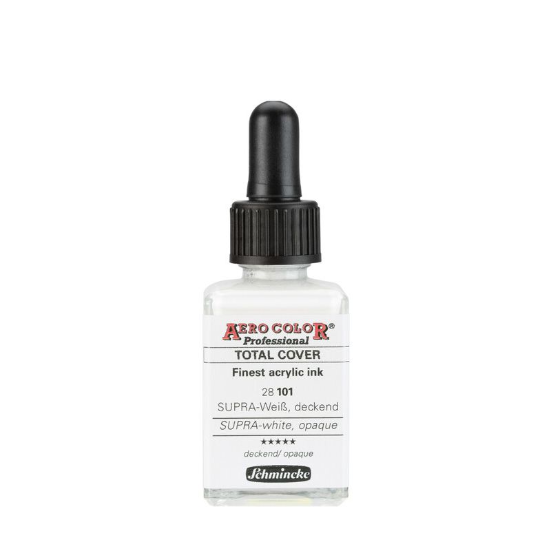 Schmincke Aerocolor Acrylic Paint Supre Opaque White
