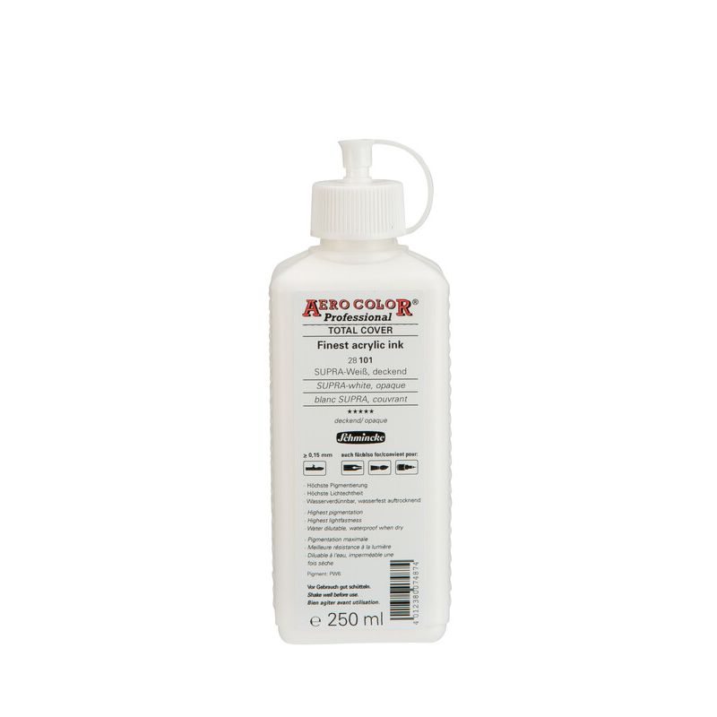 Schmincke Aerocolor Acrylic Paint Supre Opaque White