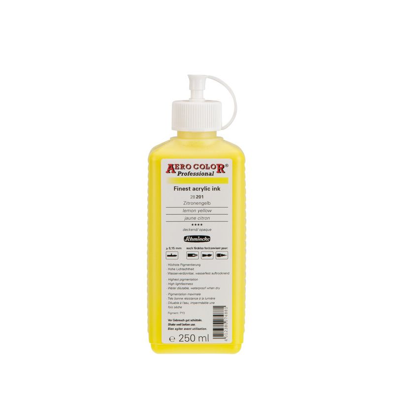 Schmincke Aerocolor Acrylic Paint Lemon Yellow