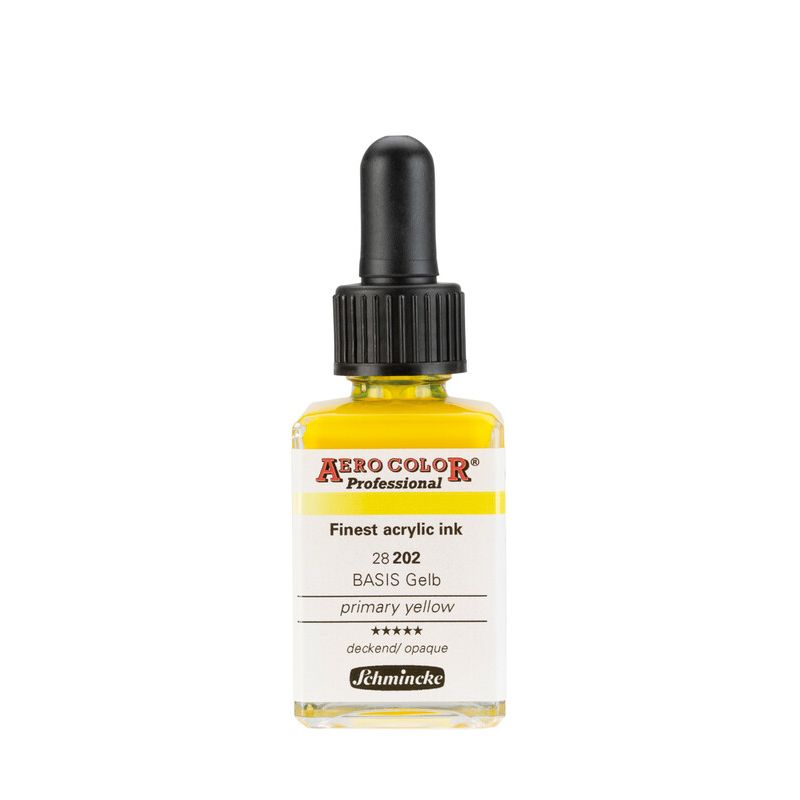 Schmincke Aerocolor Acrylic Paint Primary Yellow