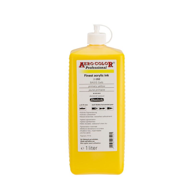 Schmincke Aerocolor Acrylic Paint Primary Yellow