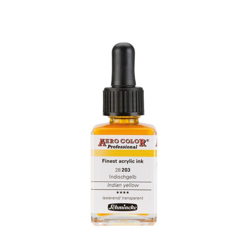 Schmincke Aerocolor Acrylic Paint Indian Yellow