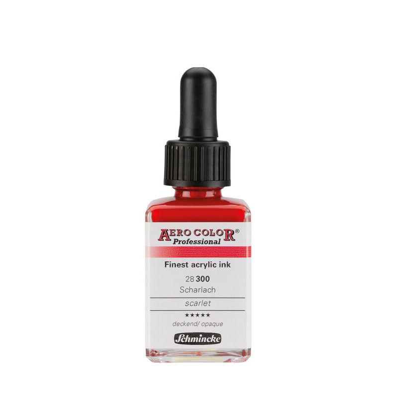 Schmincke Aerocolor Acrylic Paint Scarlet 28ml