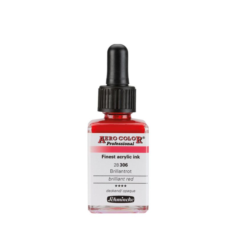 Schmincke Aerocolor Acrylic Paint Brilliant Red