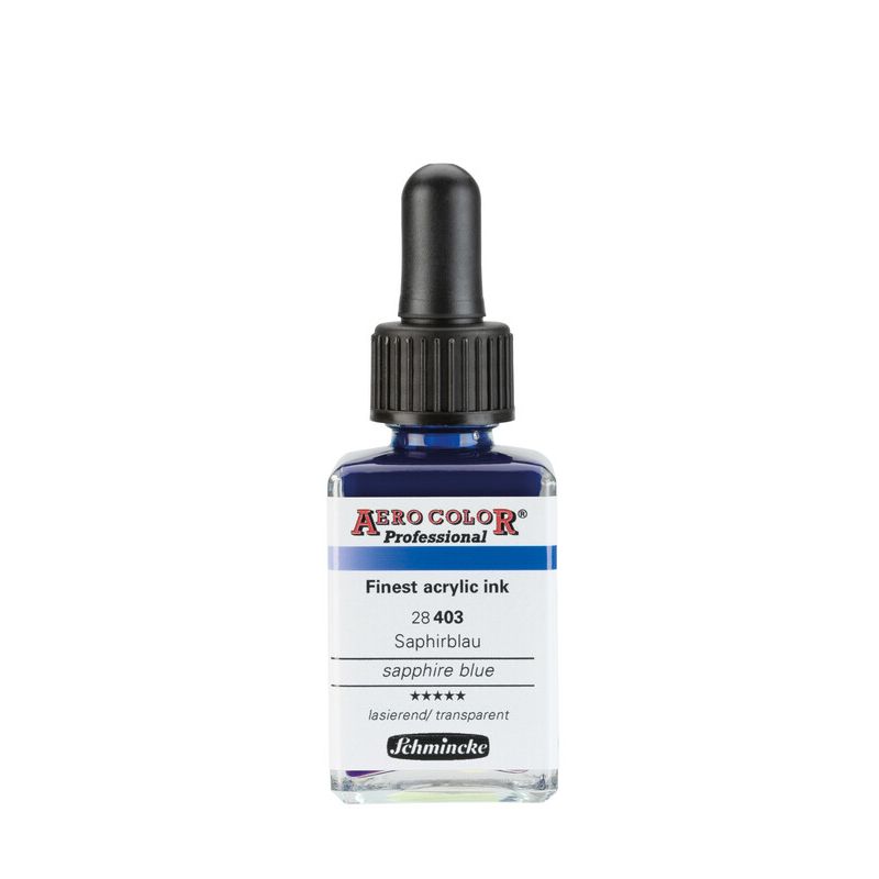 Schmincke Aerocolor Acrylic Paint Sapphire Blue 28ml