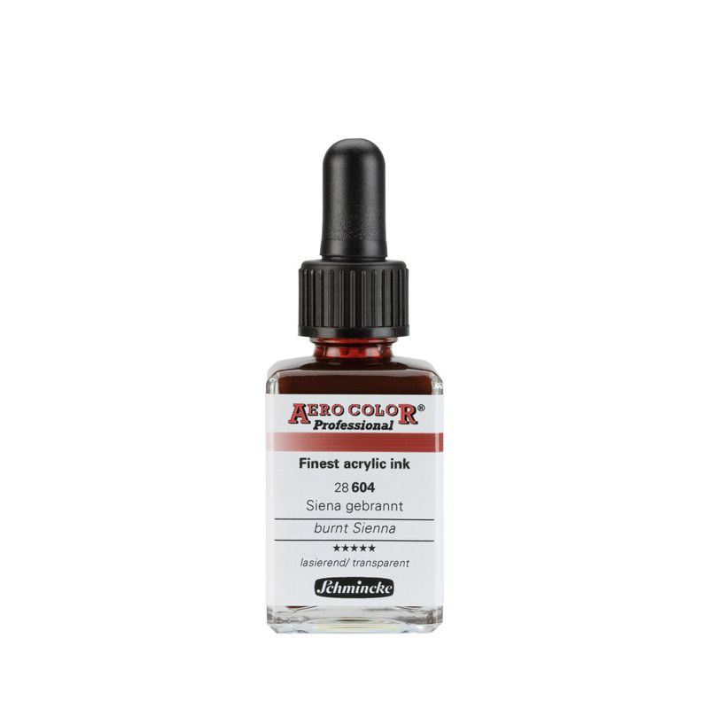 Schmincke Aerocolor Acrylic Paint Burnt Sienna