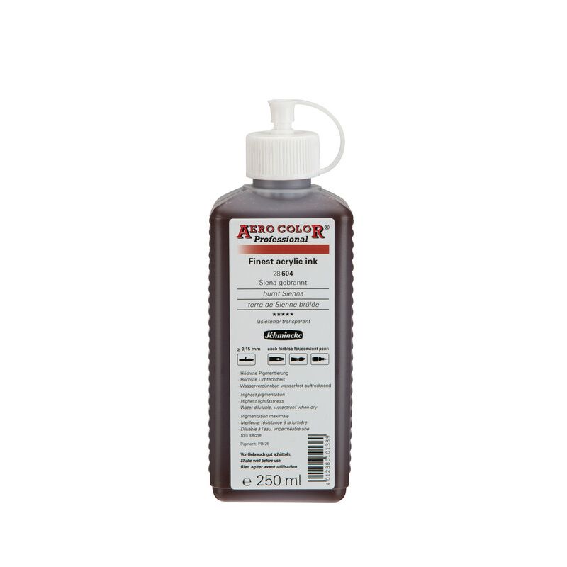 Schmincke Aerocolor Acrylic Paint Burnt Sienna