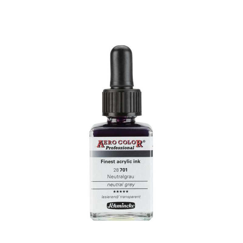 Schmincke Aerocolor Acrylic Paint Neutral Grey 28ml