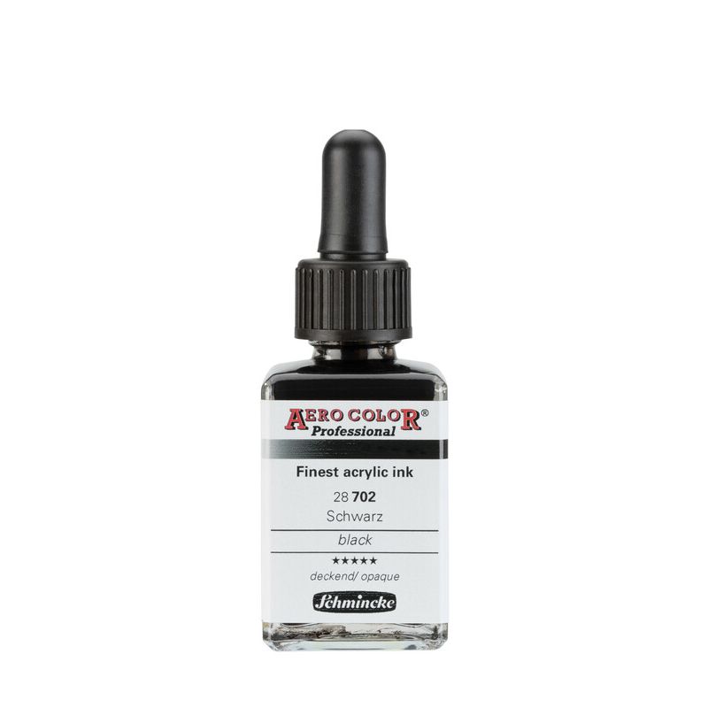 Schmincke Aerocolor Acrylic Paint Black