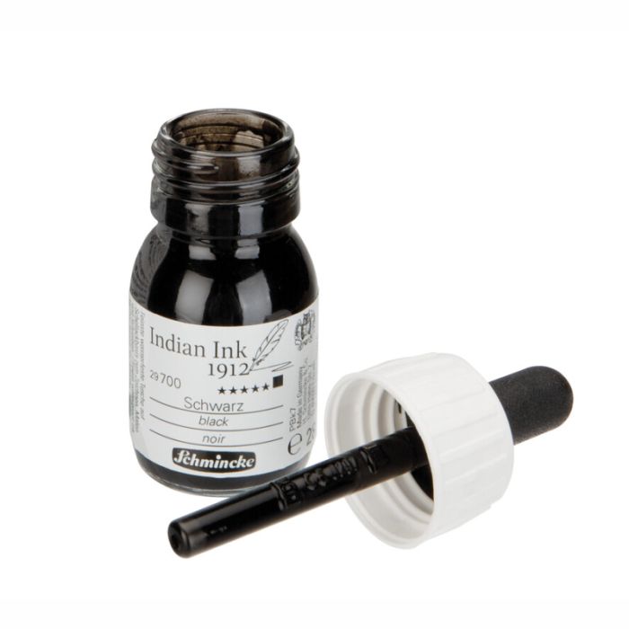 Schmincke Indian Ink Black 30ml