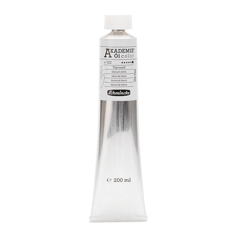 SCHMINCKE AKADEMIE OIL PAINT TITANIUM WHITE