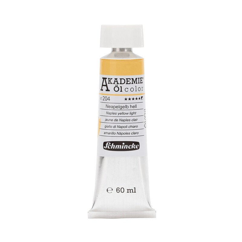 SCHMINCKE AKADEMIE OIL PAINT NAPLES YELLOW LIGHT