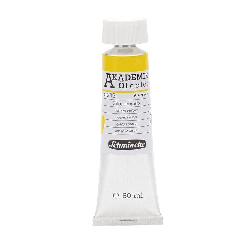 SCHMINCKE AKADEMIE OIL PAINT LEMON YELLOW