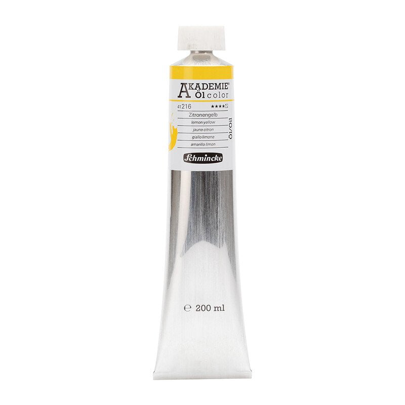 SCHMINCKE AKADEMIE OIL PAINT LEMON YELLOW