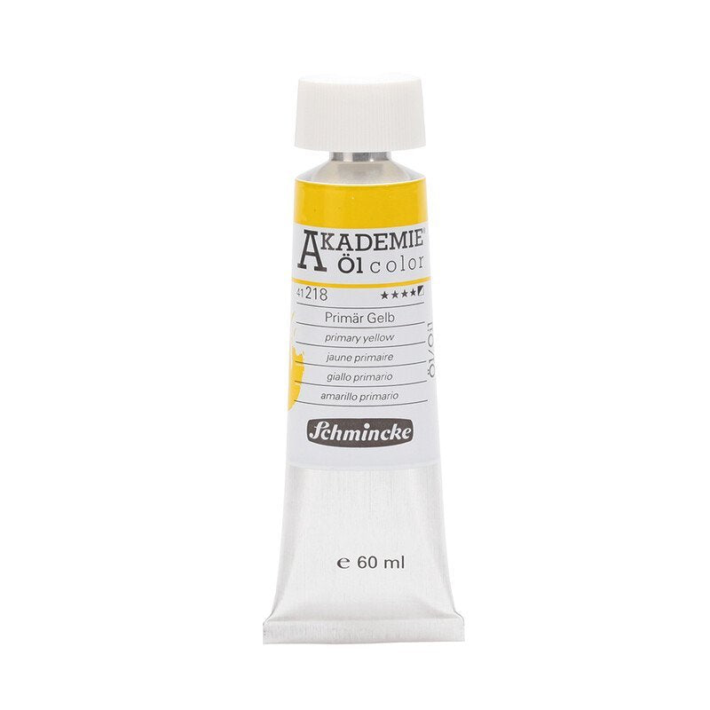 SCHMINCKE AKADEMIE OIL PAINT PRIMARY YELLOW