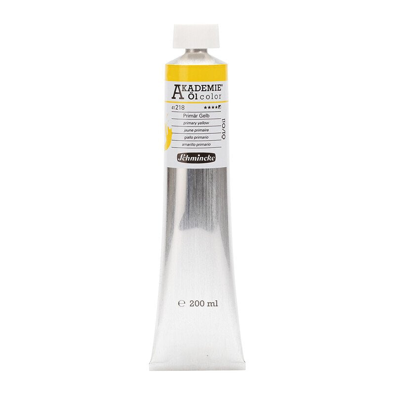 SCHMINCKE AKADEMIE OIL PAINT PRIMARY YELLOW