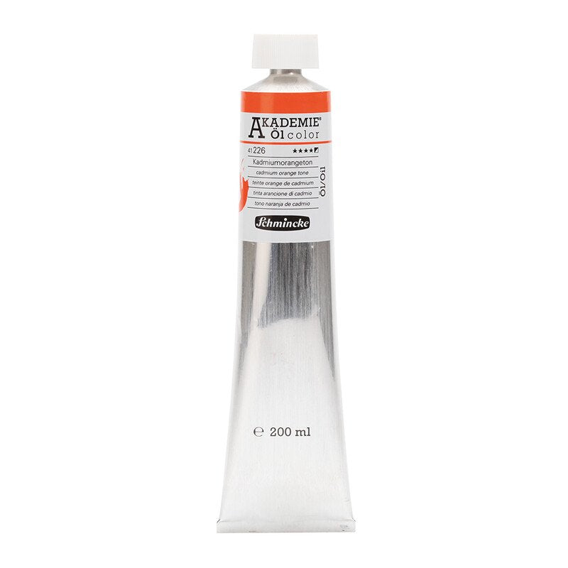 SCHMINCKE AKADEMIE OIL PAINT CADMIUM ORANGE HUE