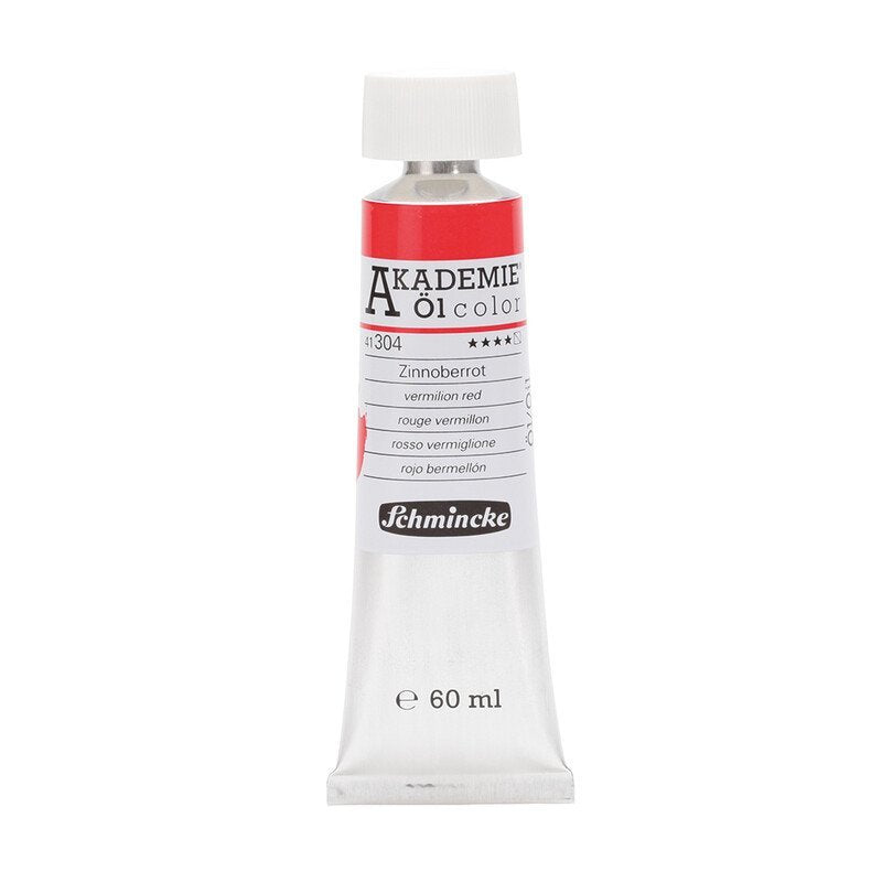 SCHMINCKE AKADEMIE OIL PAINT VERMILION RED