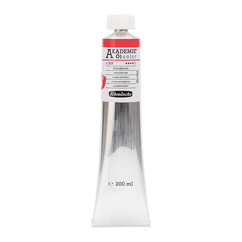 SCHMINCKE AKADEMIE OIL PAINT VERMILION RED