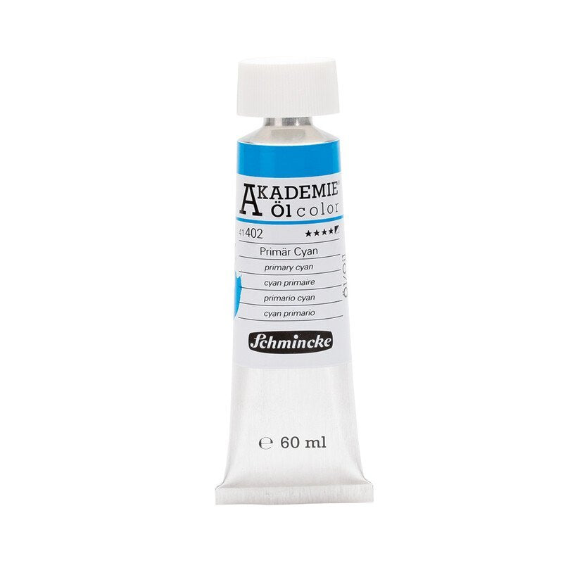 SCHMINCKE AKADEMIE OIL PAINT PRIMARY CYAN