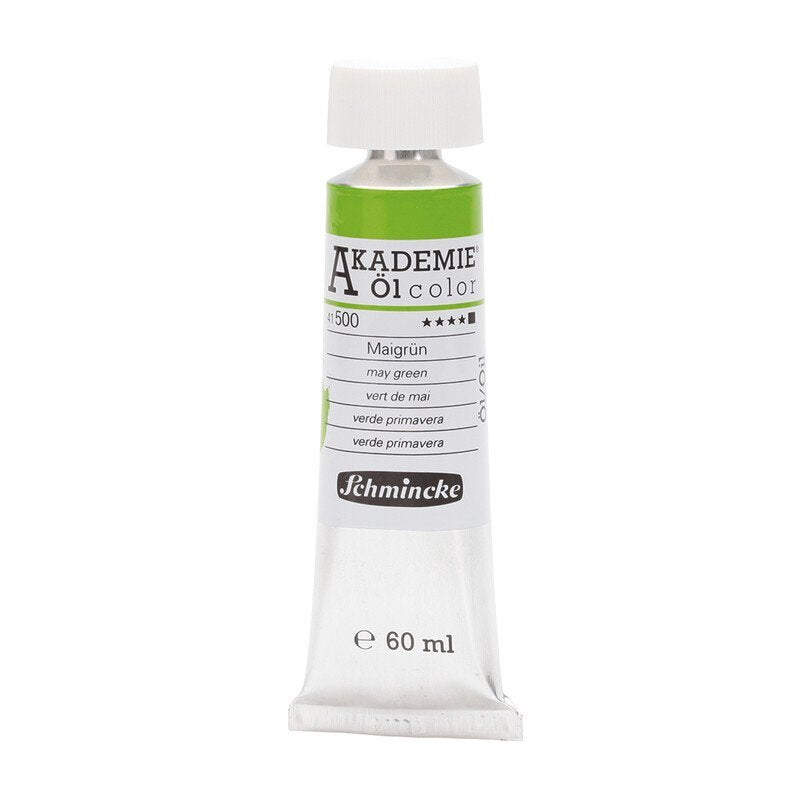 SCHMINCKE AKADEMIE OIL PAINT MAY GREEN
