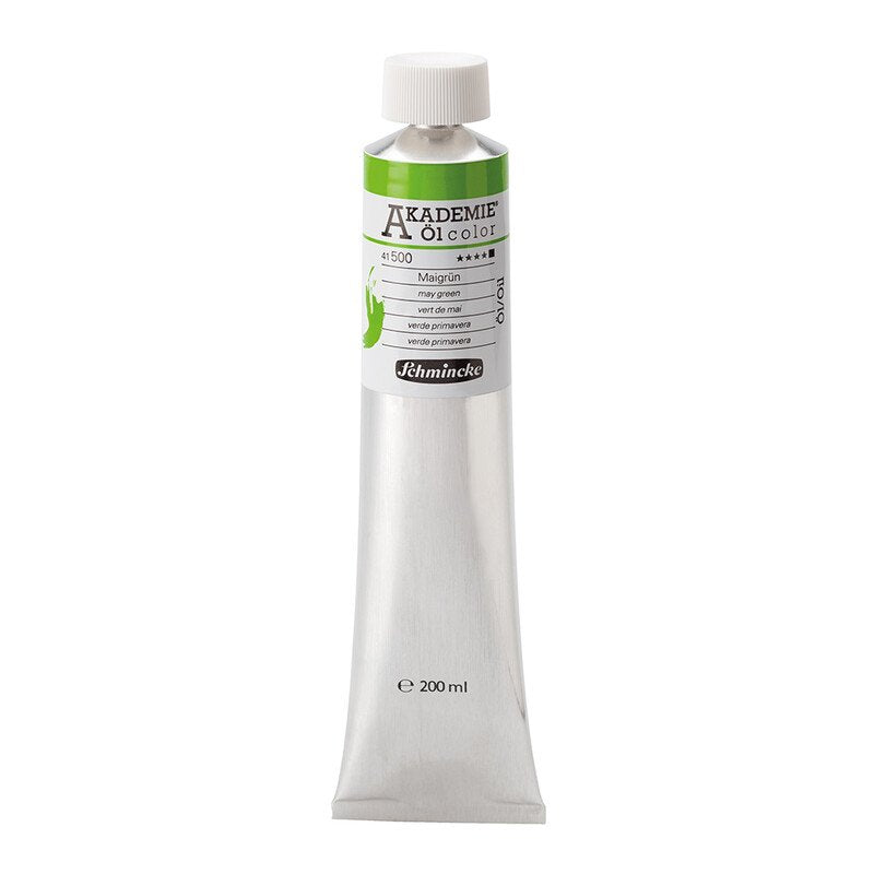 SCHMINCKE AKADEMIE OIL PAINT MAY GREEN