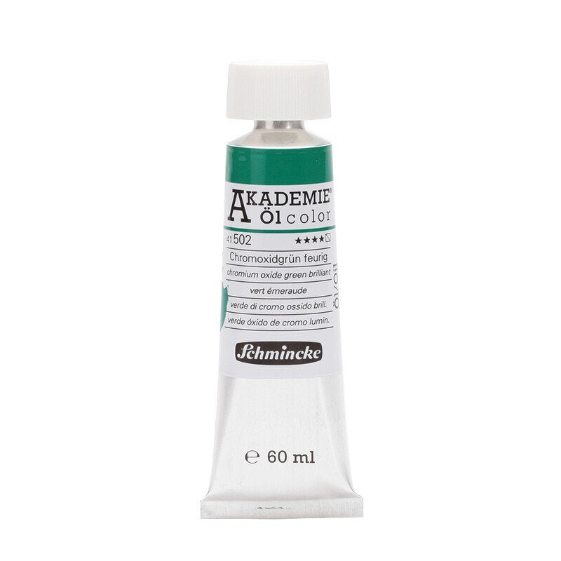 SCHMINCKE AKADEMIE OIL PAINT CHROMIUM OXIDE GREEN BRILLIANT