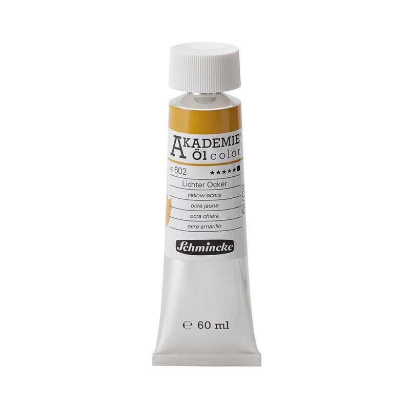 SCHMINCKE AKADEMIE OIL PAINT YELLOW OCHRE