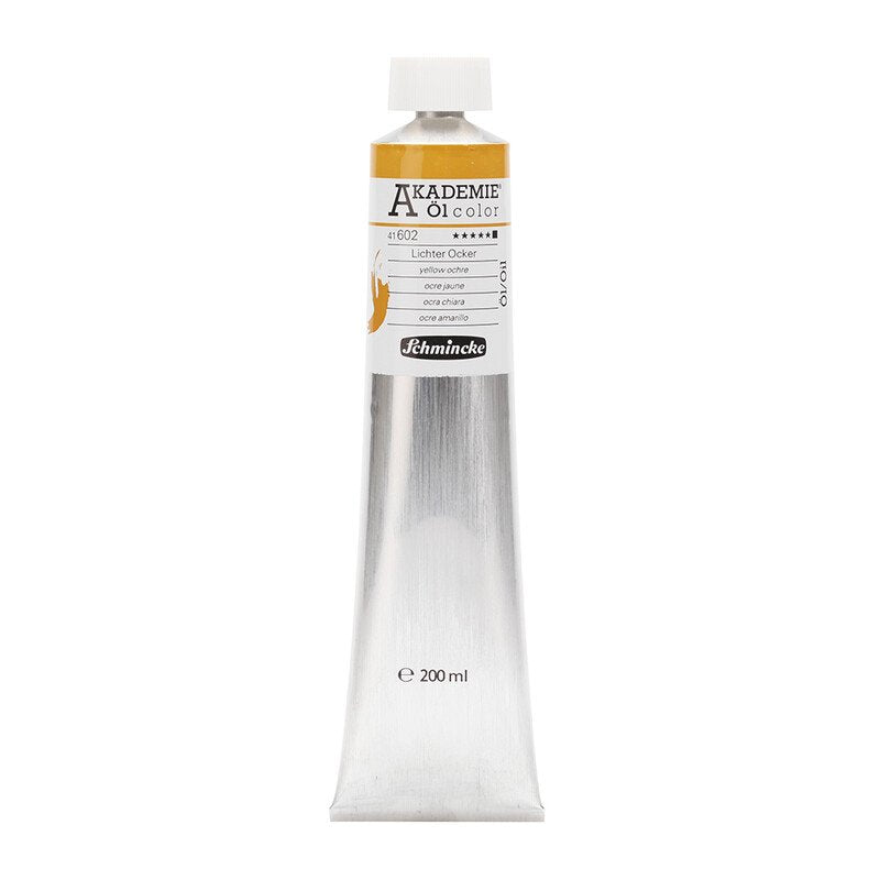 SCHMINCKE AKADEMIE OIL PAINT YELLOW OCHRE