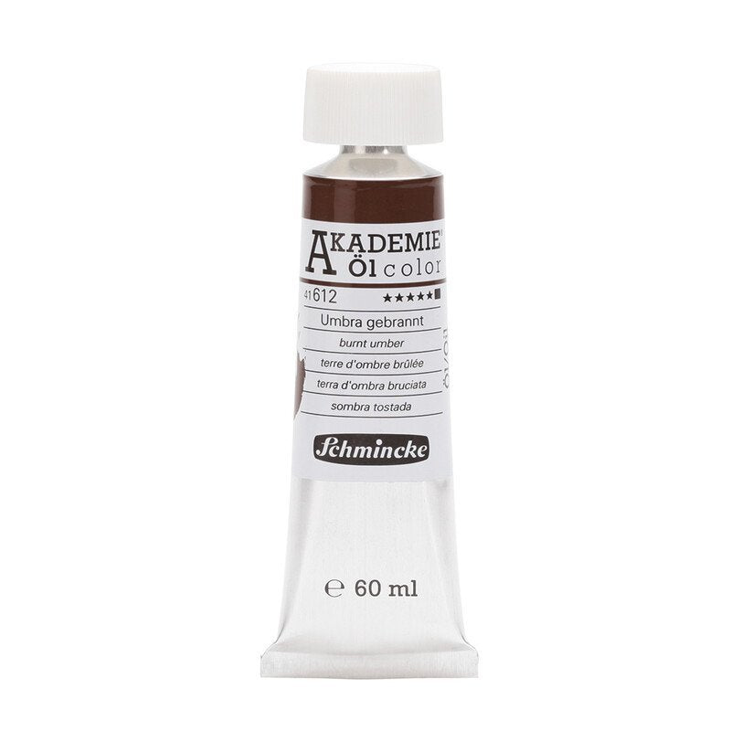 SCHMINCKE AKADEMIE OIL PAINT BURNT UMBER