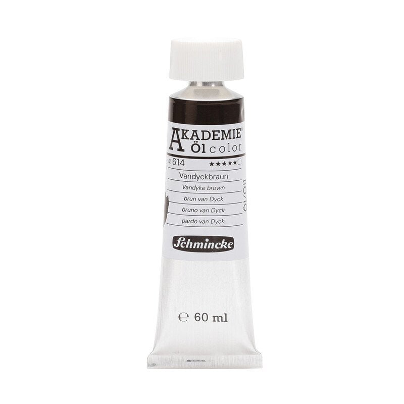 SCHMINCKE AKADEMIE OIL PAINT VANDYKE BROWN