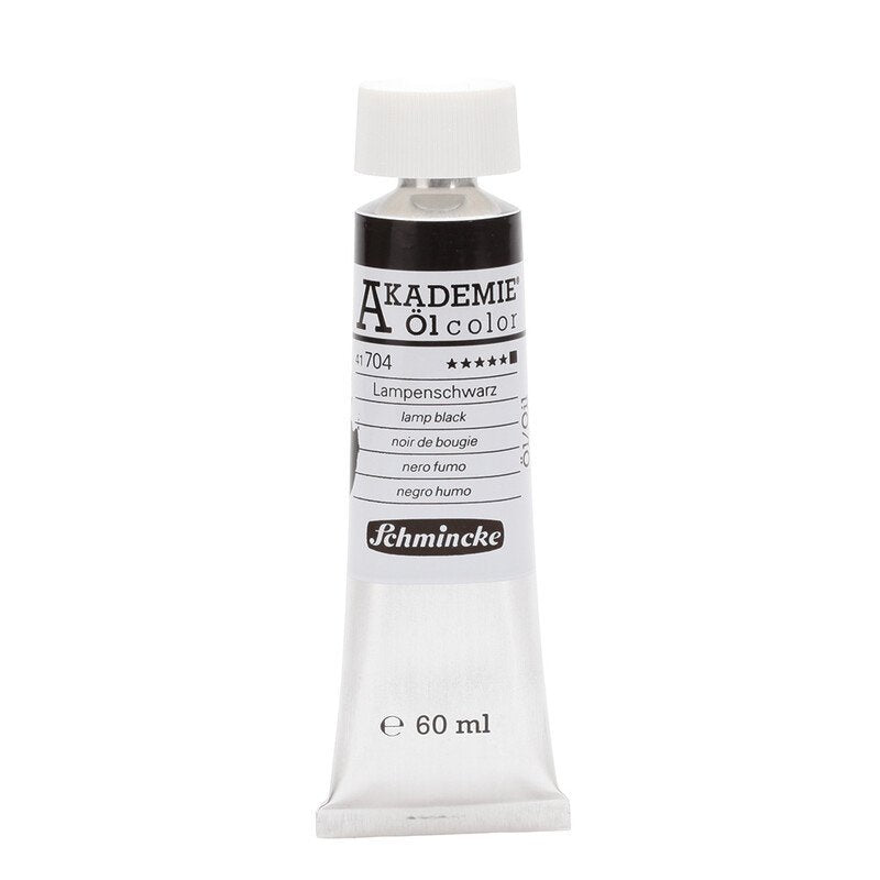 SCHMINCKE AKADEMIE OIL PAINT LAMP BLACK