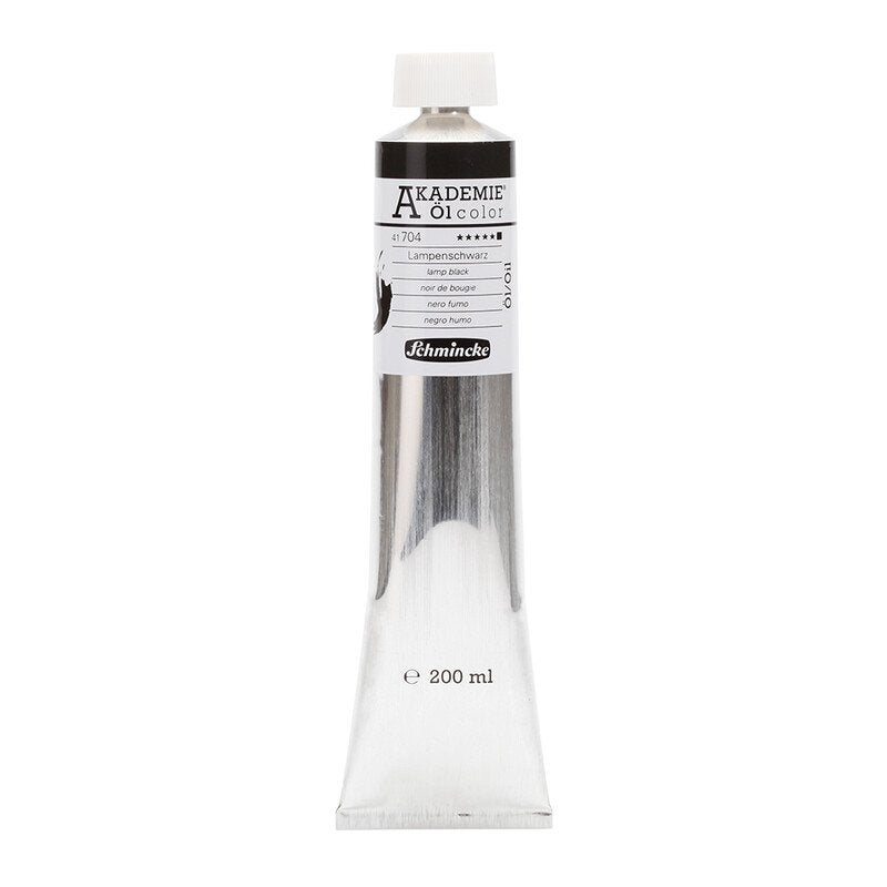 SCHMINCKE AKADEMIE OIL PAINT LAMP BLACK
