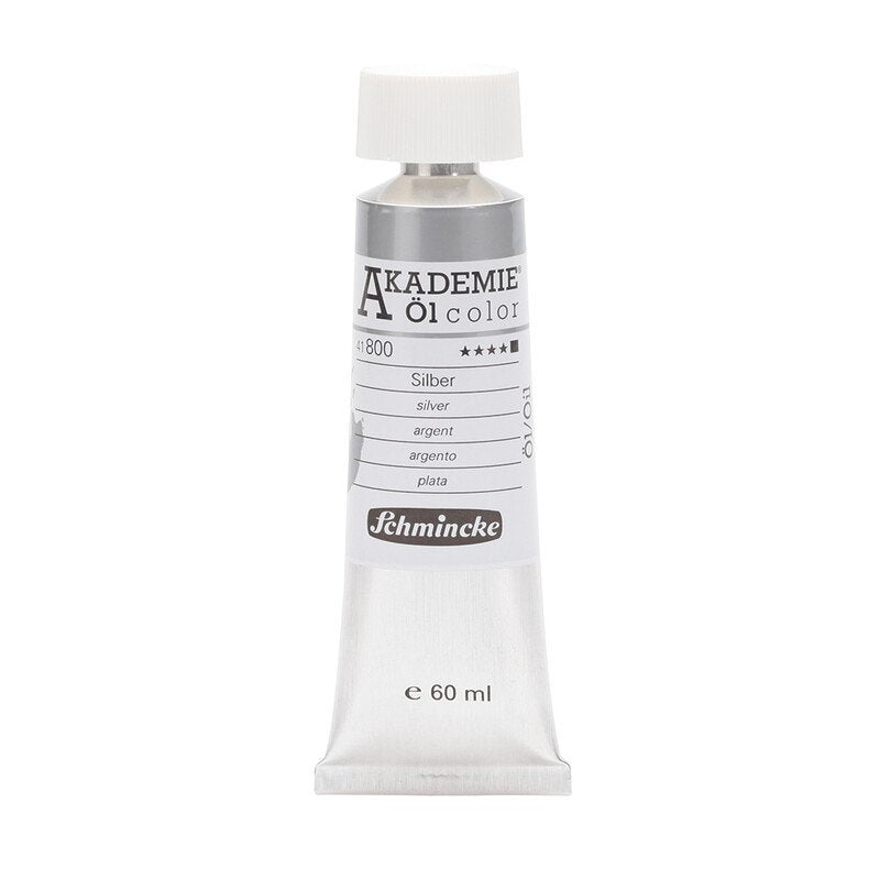 SCHMINCKE AKADEMIE OIL PAINT SILVER
