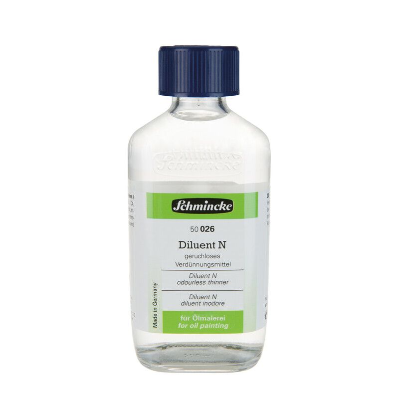 Schmincke Oil Medium Diluent N Odourless Thinner 200ml