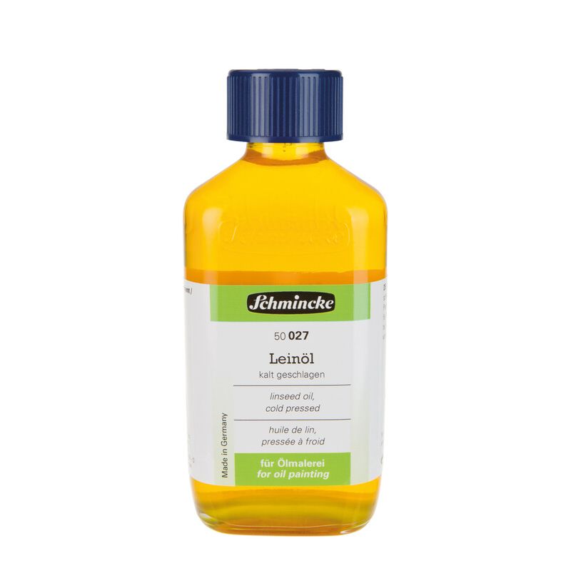 Schmincke Oil Medium Cold Pressed Linseed Oil 200ml