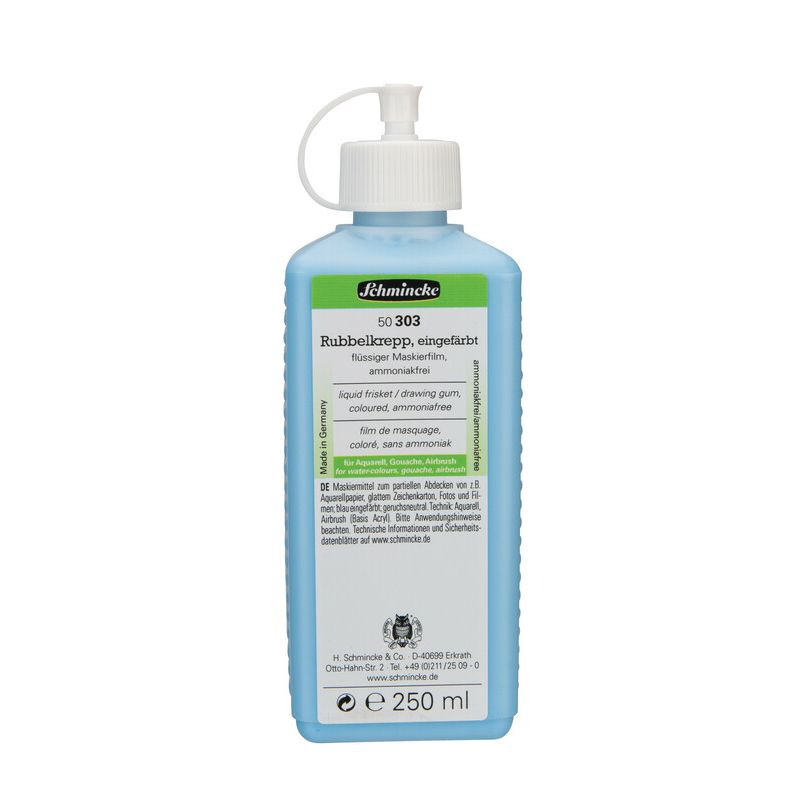 Schmincke Watercolour Medium Coloured Liquid Frisket 250ml