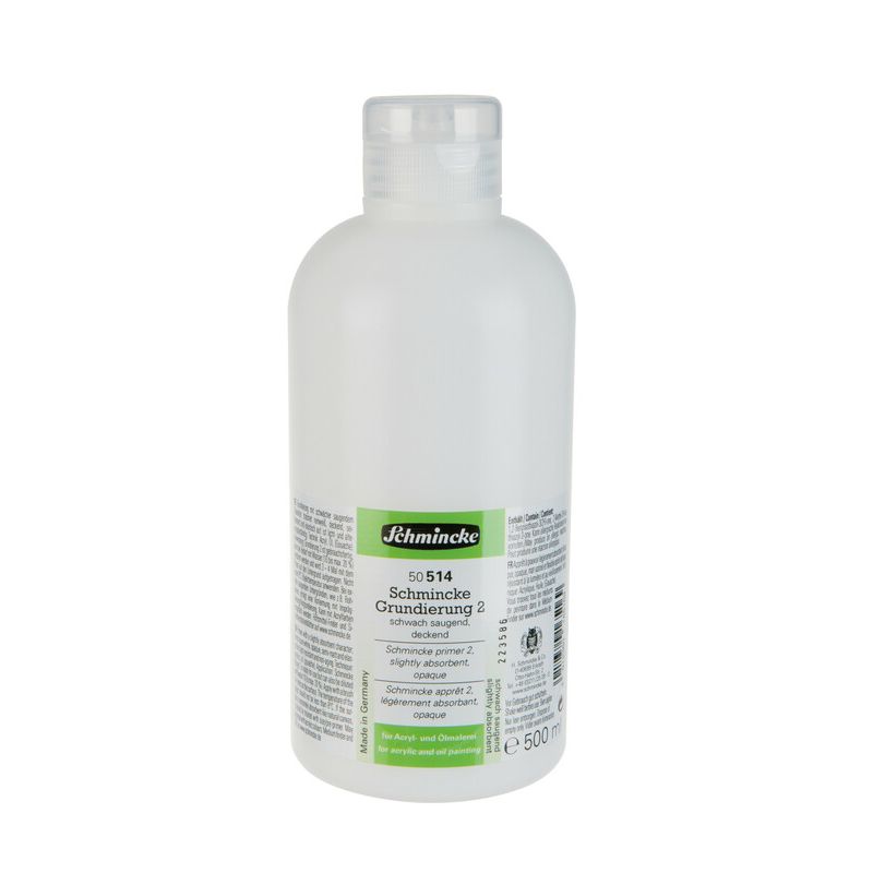 Schmincke Acrylic Medium Strongly Absorbent Primer 2 500ml
