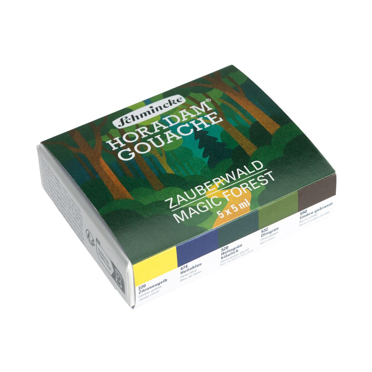 SCHMINCKE HORADAM GOUACHE PAINT MAGIC FOREST SET