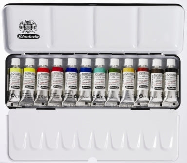 Schmincke Horadam Watercolour Paint Set 12 SET
