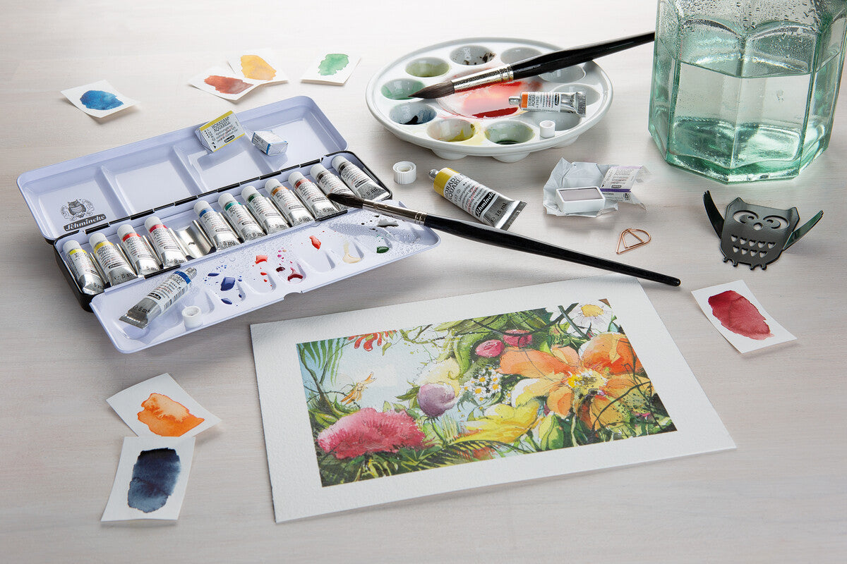 Schmincke Horadam Watercolour Paint Set 12