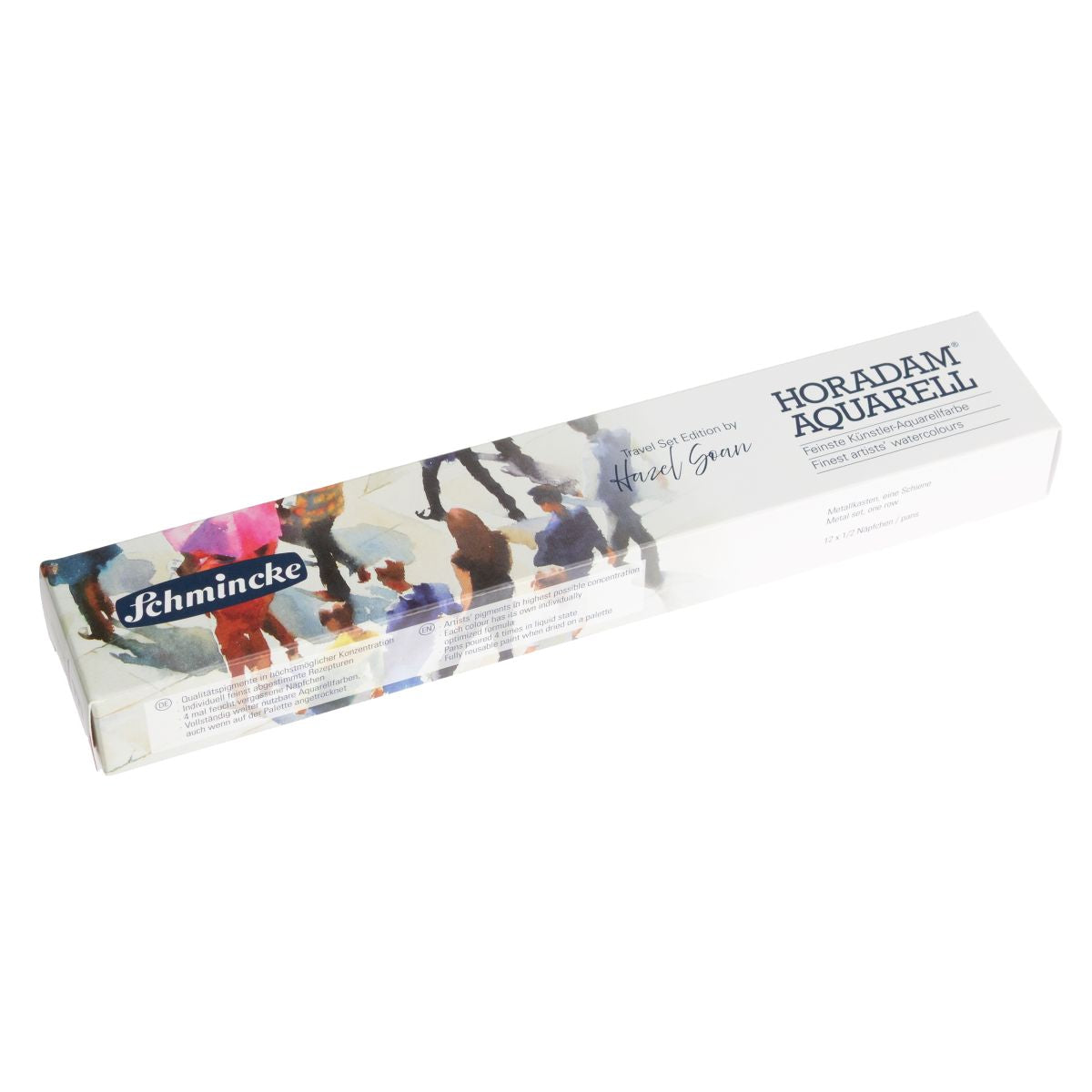 SCHMINCKE HORADAM WATERCOLOUR PAINT HAZEL SOAN SET 12 PANS