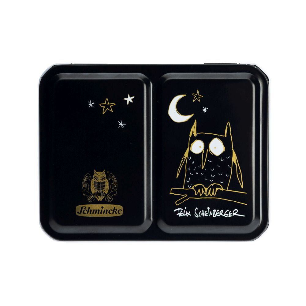 SCHMINCKE HORADAM WATERCOLOUR PAINT FELIX SCHEINBERGER SET 12 X 1/2 PANS SET